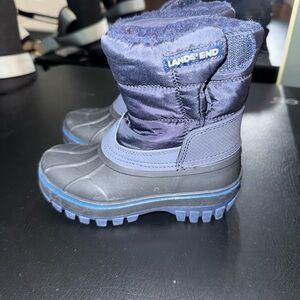 Lands' End kids Blue Winter Boots